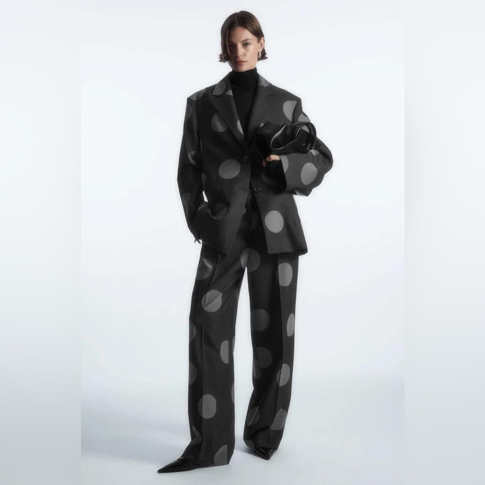 ISO !!!!!!! Cos set polka dot pants size 10-12 blazer size 8-10